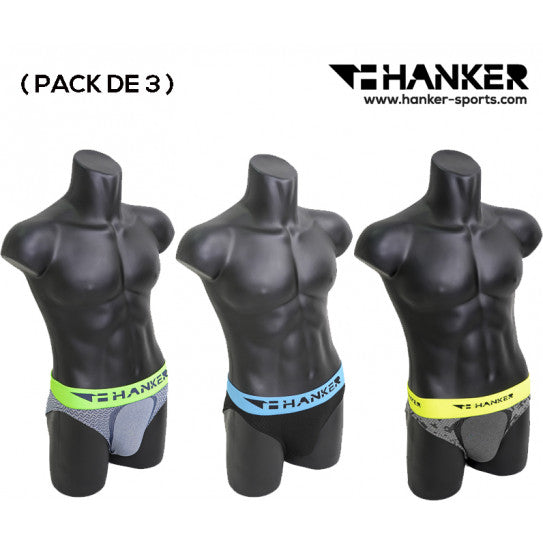 Calzoncillo running Ligpa hombre pack