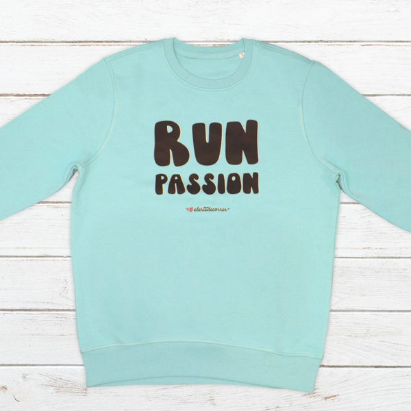 Sudadera #RunPassion Azul